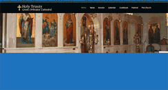 Desktop Screenshot of holytrinitytoledo.com